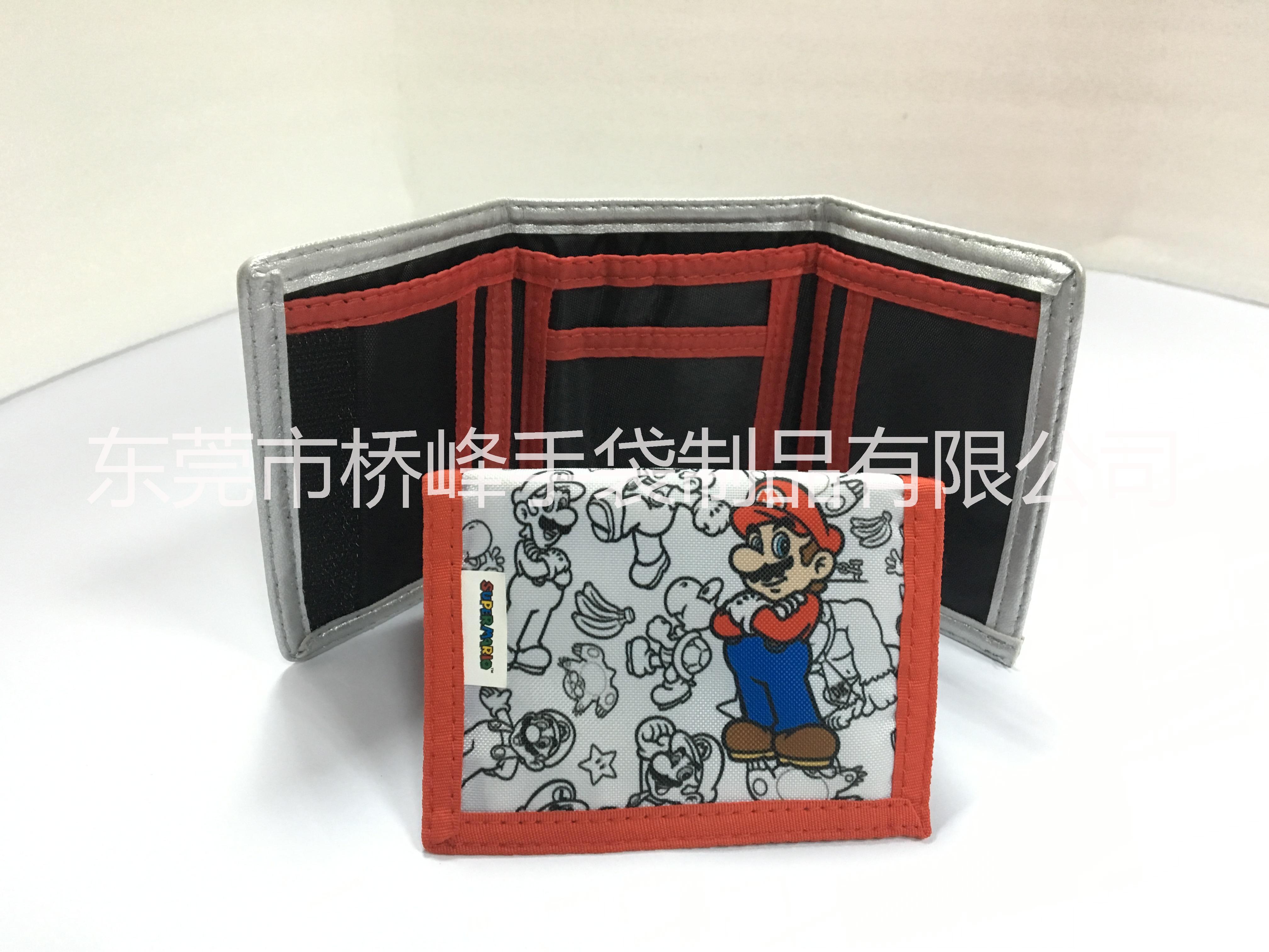 三折布錢包卡通兒童錢包動漫錢包圖片/三折布錢包卡通兒童錢包動漫錢包樣板圖 (4)