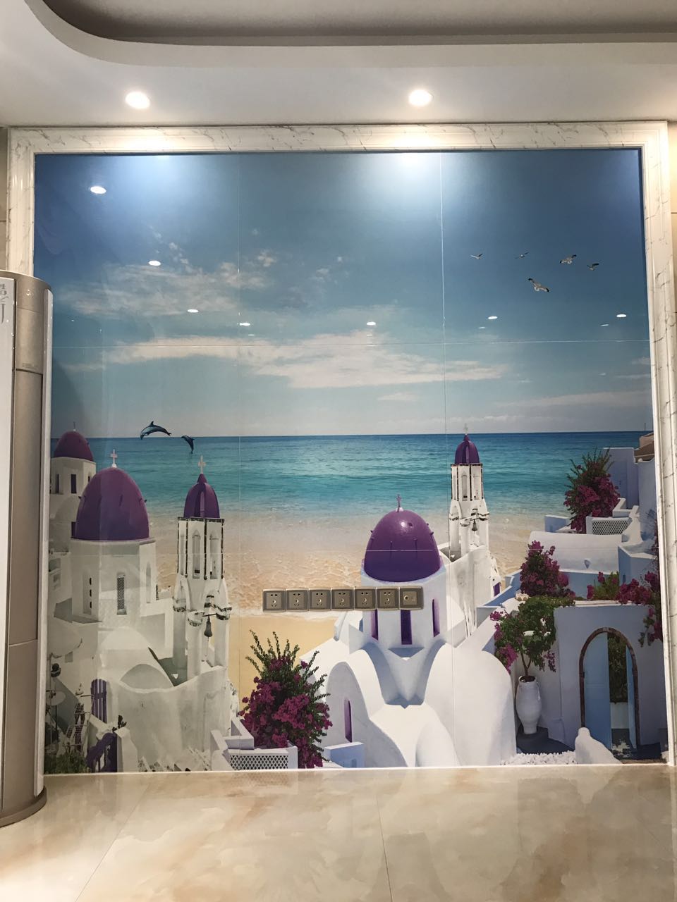 瓷磚背景墻圖片/瓷磚背景墻樣板圖 (1)