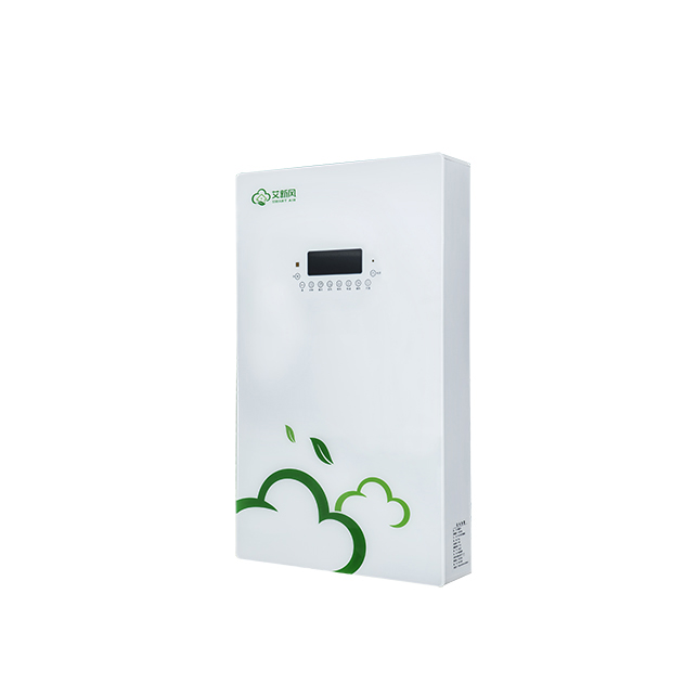 新風(fēng)系統(tǒng)*品牌 艾新風(fēng)儒雅220家用壁掛式智能云控霧霾凈化新風(fēng)機(jī)