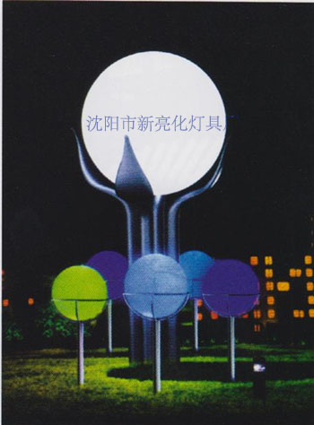 夜晚多彩的沈陽(yáng)景觀燈沈陽(yáng)亮化燈具圖片