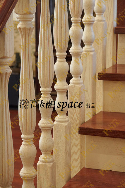 橡木樓梯圖片/橡木樓梯樣板圖 (2)
