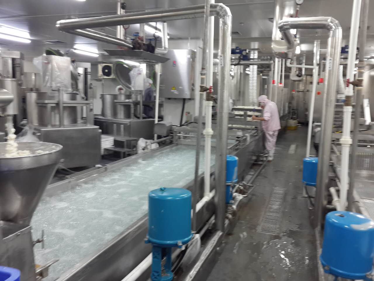 食品生產(chǎn)線水煮線食品加工設(shè)備圖片