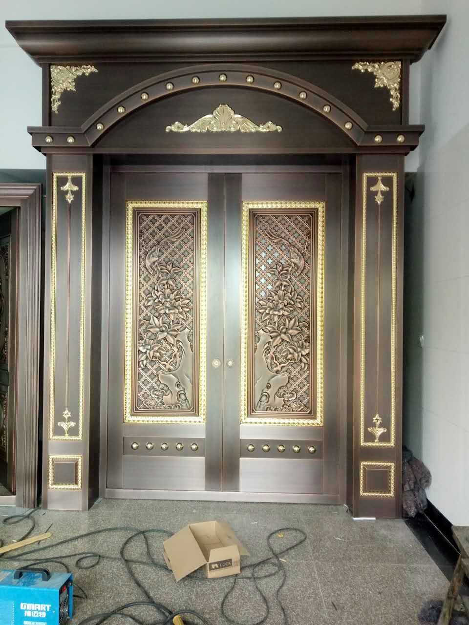 銅門圖片/銅門樣板圖 (2)