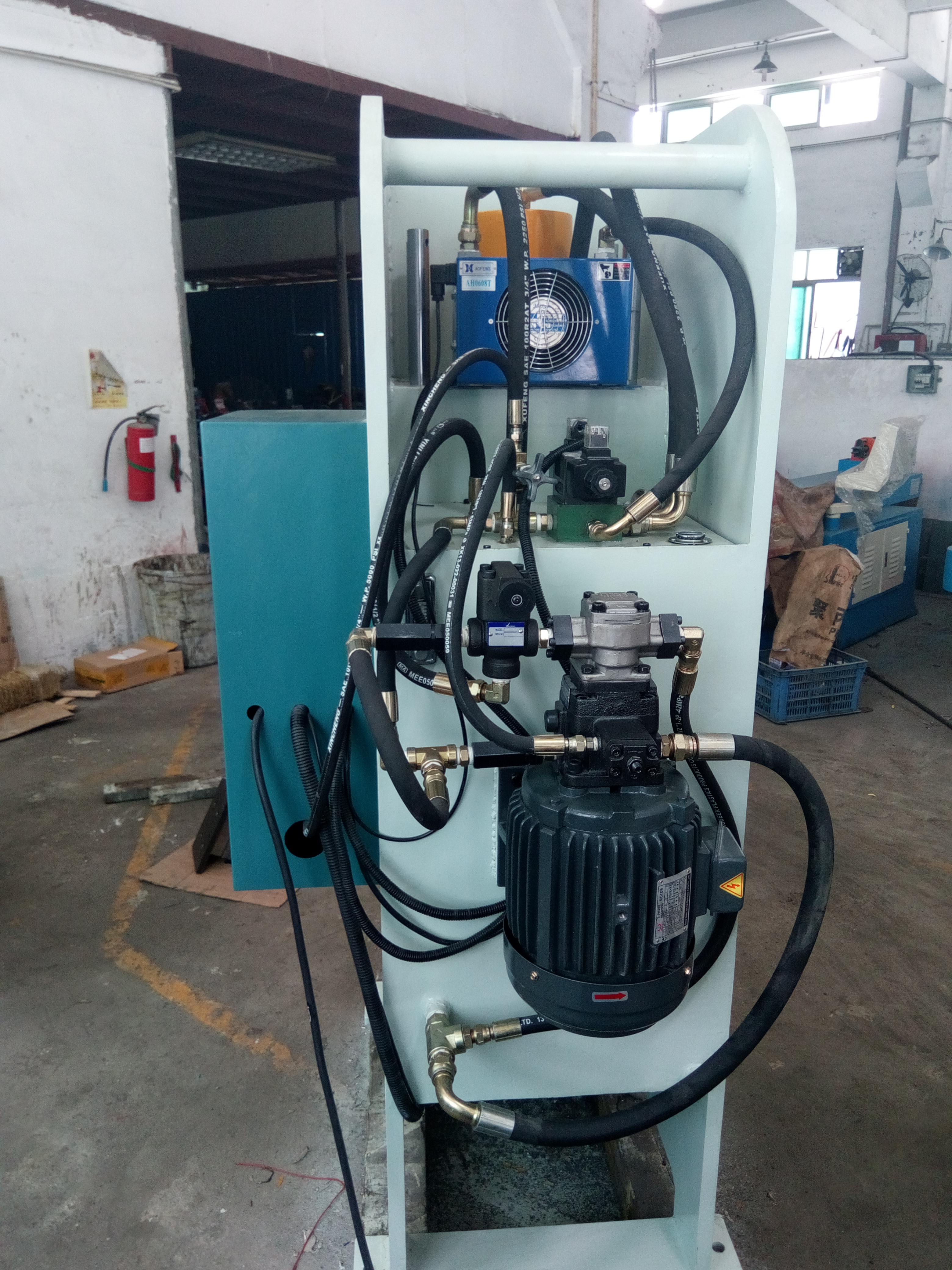 60噸落地式液壓沖床圖片/60噸落地式液壓沖床樣板圖 (3)