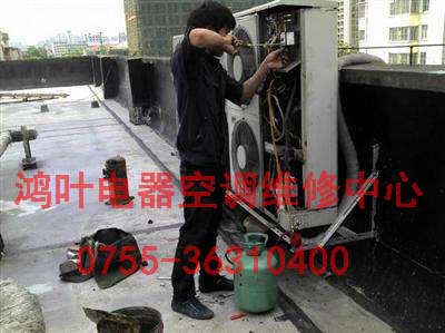 坪地空調(diào)加雪種方法，坪地空調(diào)保養(yǎng)圖片