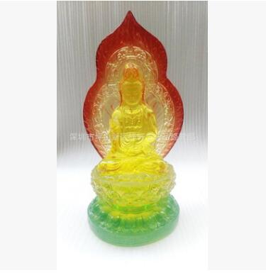 南海觀音菩薩佛像家居擺件幸福觀世音保平安佛教用品供奉批發(fā)
