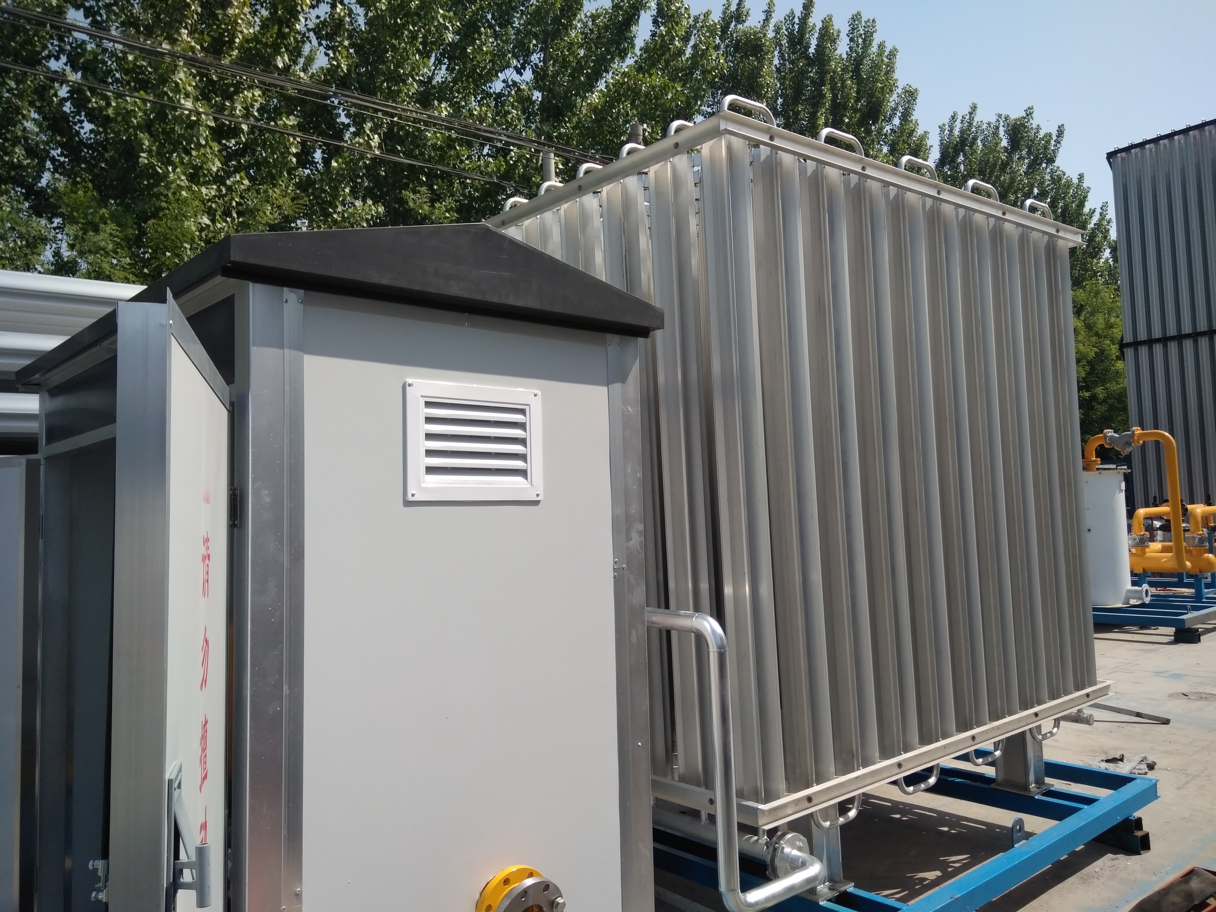 黑龍江LNG（CNG）調(diào)壓箱報價圖片