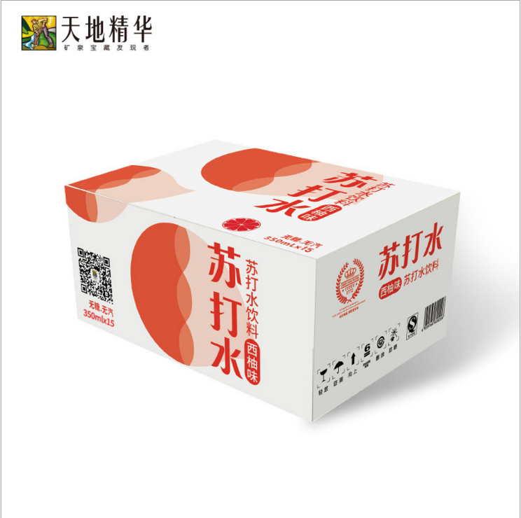 天地精華西柚味蘇打水圖片