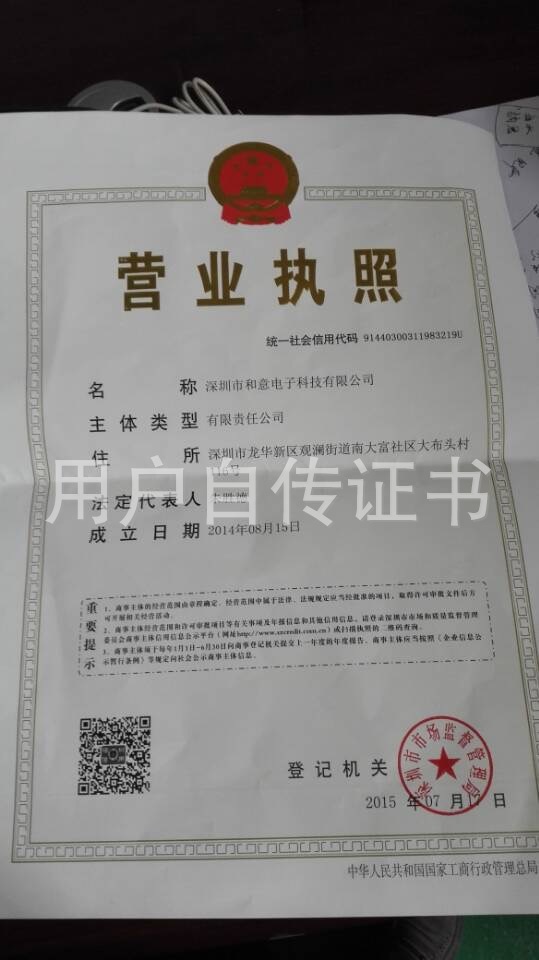 深圳市和意电子科技有限公司