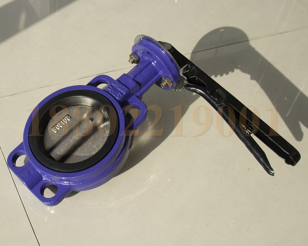 天津手柄對(duì)夾蝶閥圖片/天津手柄對(duì)夾蝶閥樣板圖 (2)