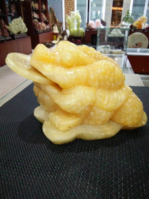 米黃玉金蟾圖片/米黃玉金蟾樣板圖 (1)
