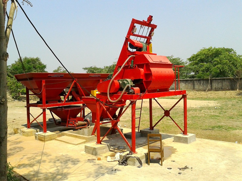 混凝土攪拌機(jī)  雙臥軸攪拌機(jī)圖片/混凝土攪拌機(jī)  雙臥軸攪拌機(jī)樣板圖 (4)