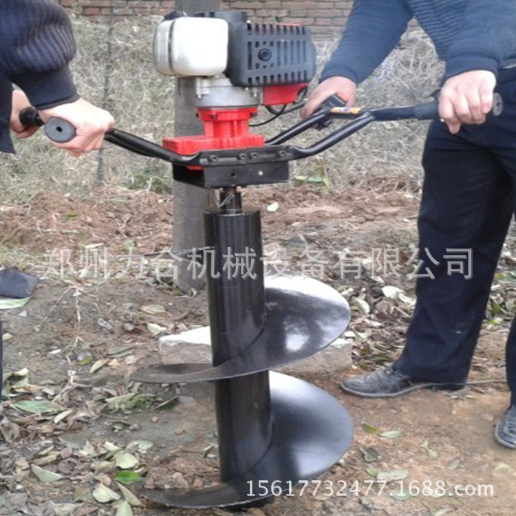 新款手提式挖坑機(jī) 多功能小型植樹挖坑機(jī) 撲魚冰層打洞機(jī)