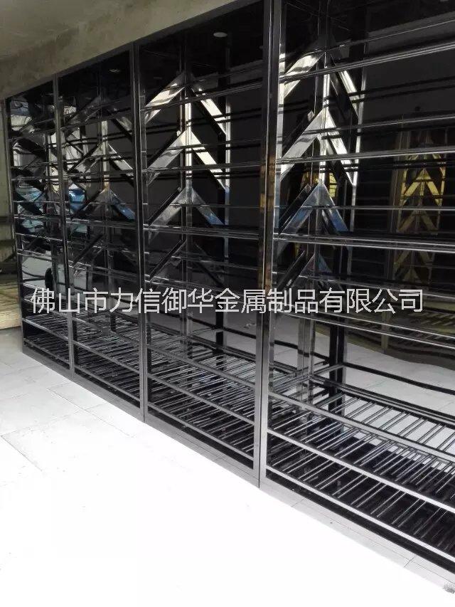 不銹鋼酒柜圖片/不銹鋼酒柜樣板圖 (4)
