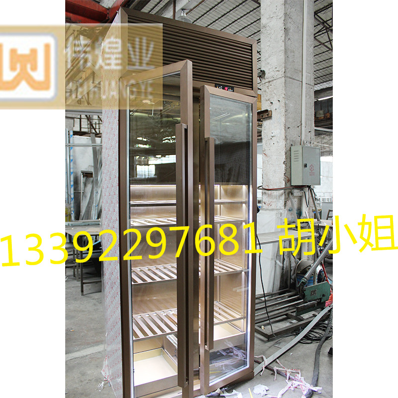 偉煌業(yè) 不銹鋼酒柜 不銹鋼恒溫酒柜 酒莊酒窖酒柜 會所別墅酒柜 定制批發(fā)廠家