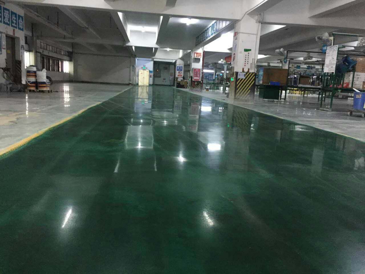 全國地坪染色劑施工 染色地坪價(jià)格@金剛砂無塵地坪染色 彩色地坪