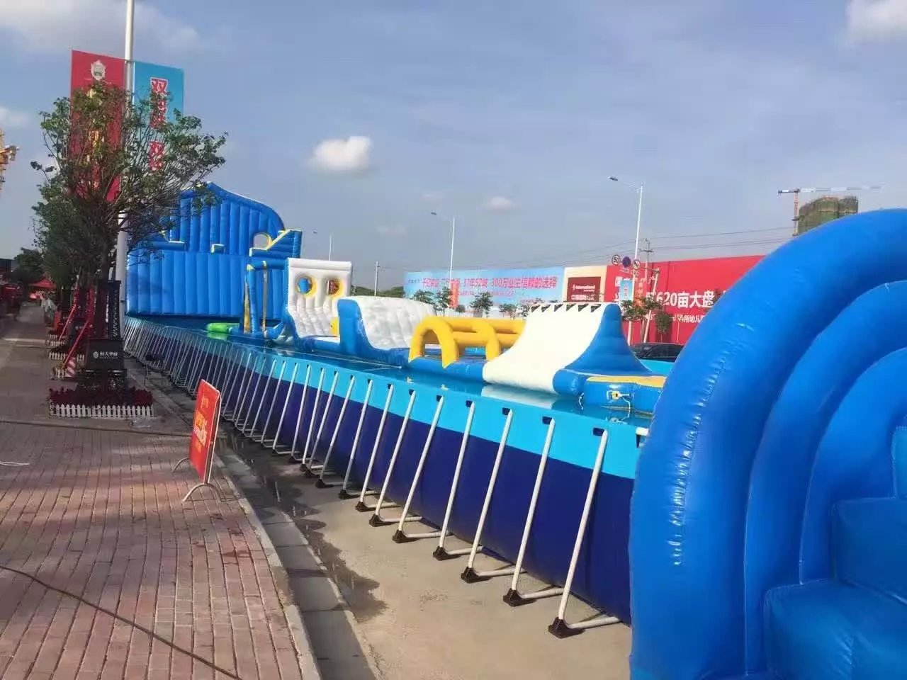 大型水上闖關(guān)暑期檔火熱出租預(yù)售中圖片