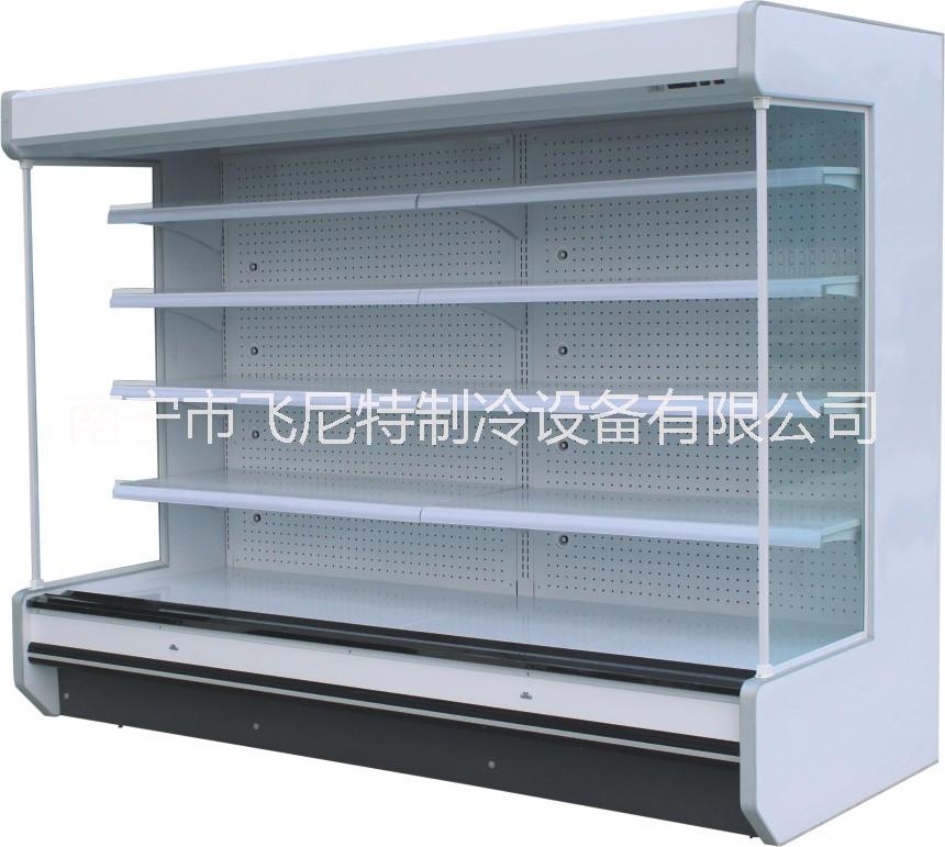 定做超市風(fēng)幕柜圖片