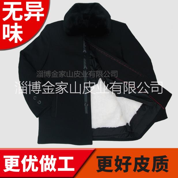 淄博金家山皮業(yè)有限公司 廠家*活面皮毛一體羊皮襖