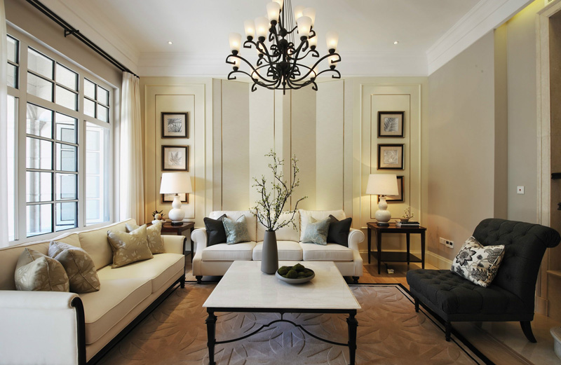 薔薇國際180平復(fù)式新古典大宅圖片/薔薇國際180平復(fù)式新古典大宅樣板圖 (2)