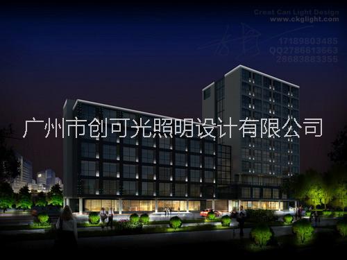 城市辦公樓夜景多媒體設計圖片