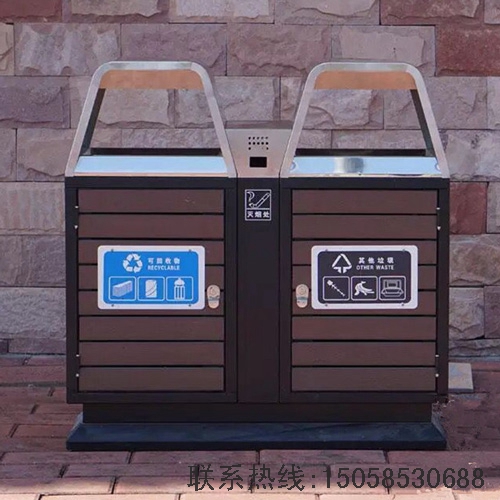 室外環(huán)保銹鋼垃圾桶圖片/室外環(huán)保銹鋼垃圾桶樣板圖 (1)