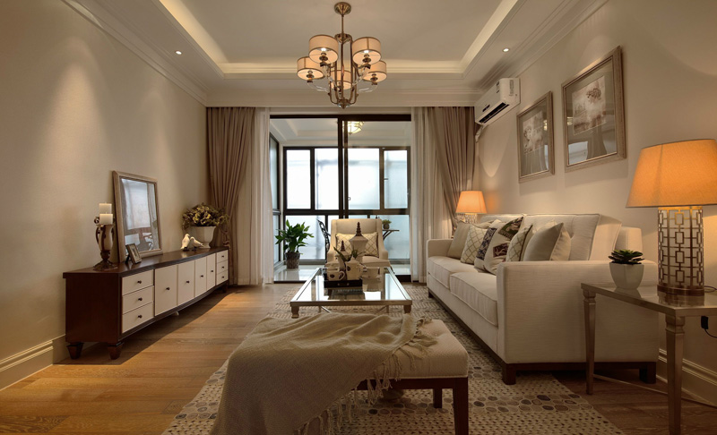 美的城97平時(shí)尚溫馨美式圖片