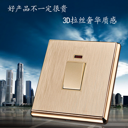 出口外貿(mào)東南亞港澳墻壁開關(guān)插座 英標(biāo)20a燈曲冷氣開關(guān)廠家批發(fā)