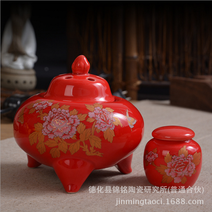 牡丹香爐圖片/牡丹香爐樣板圖 (1)
