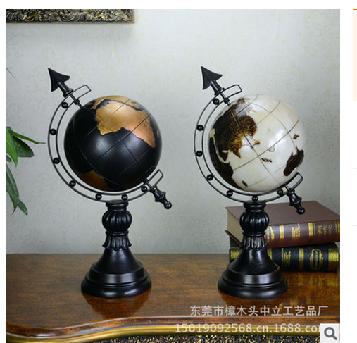 歐式鐵藝地球儀圖片/歐式鐵藝地球儀樣板圖 (4)