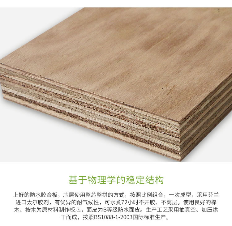 吉盛18mmF四星級健康環(huán)保板材圖片