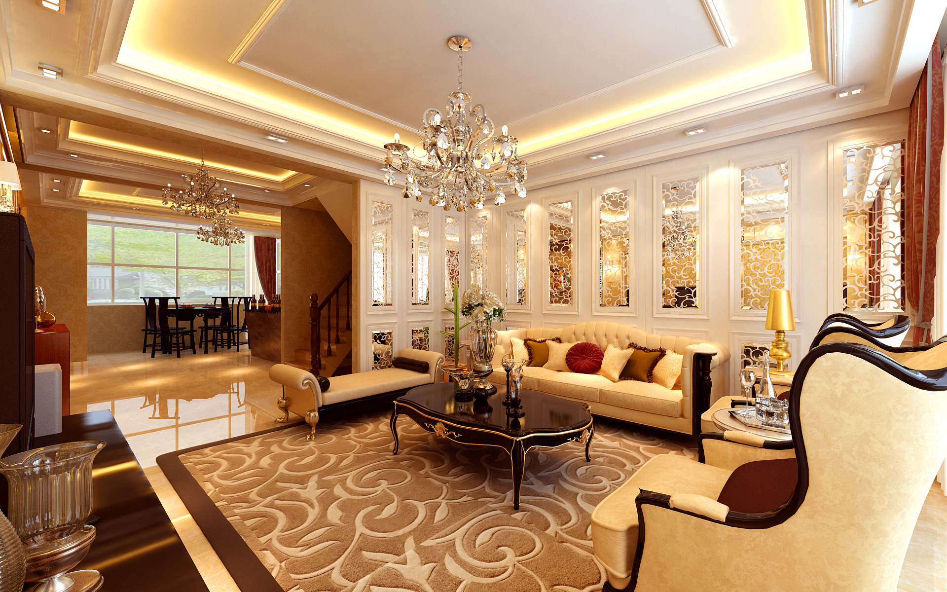 畢節(jié)裝修歐式風格圖片/畢節(jié)裝修歐式風格樣板圖 (1)