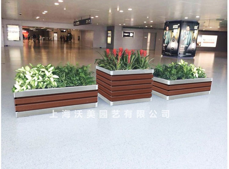 市政景觀道路組合花箱 道路隔離花箱 戶外移動花箱 鋁合金壓邊組合花箱