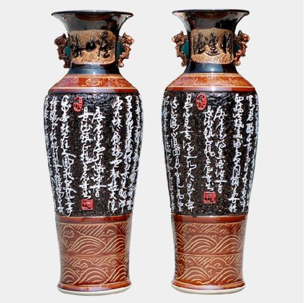 釉下彩手繪陶瓷大花瓶 饋贈(zèng)大花瓶圖片/釉下彩手繪陶瓷大花瓶 饋贈(zèng)大花瓶樣板圖 (3)