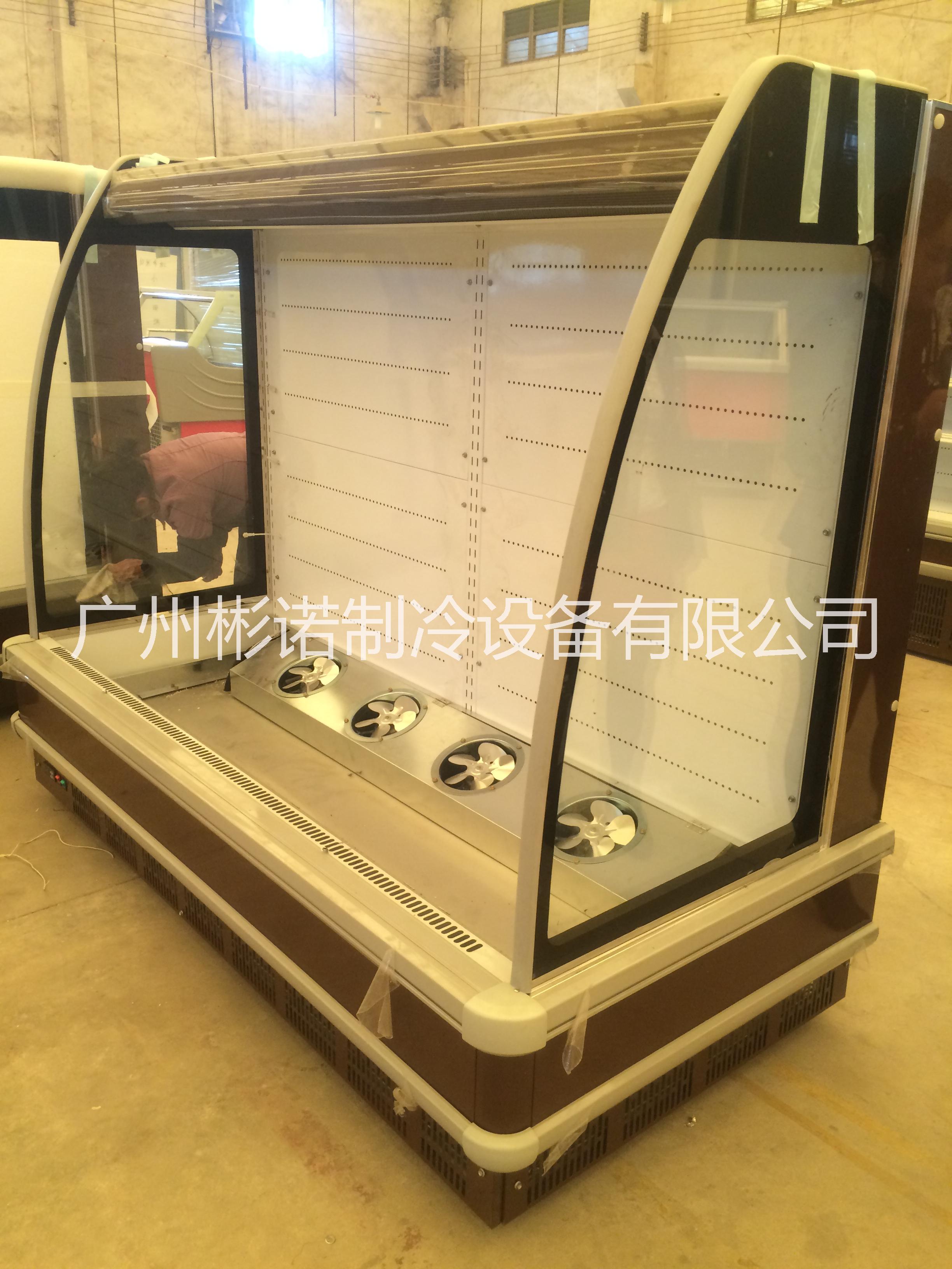 直銷水果風(fēng)幕保鮮柜 尺寸可訂做 水果冷藏展示柜 敞開式效果佳