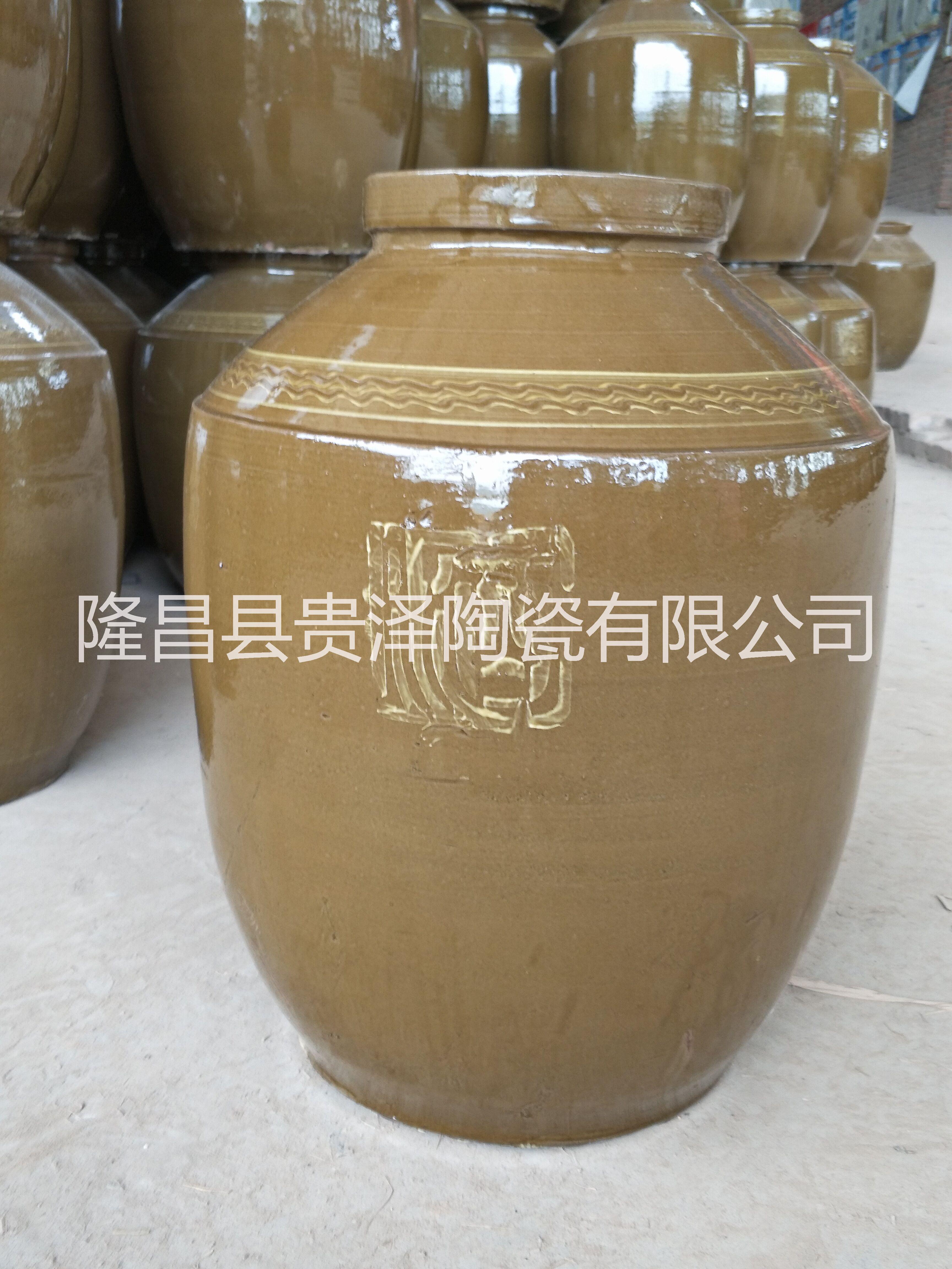 50斤陶瓷酒壇圖片/50斤陶瓷酒壇樣板圖 (1)