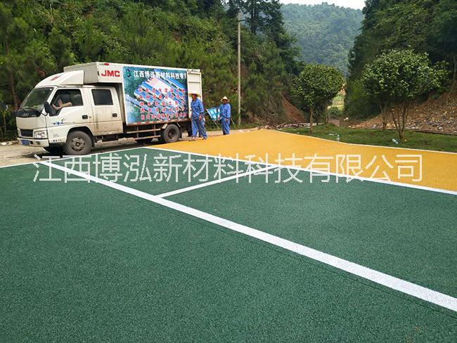 彩色透水混凝土圖片/彩色透水混凝土樣板圖 (1)