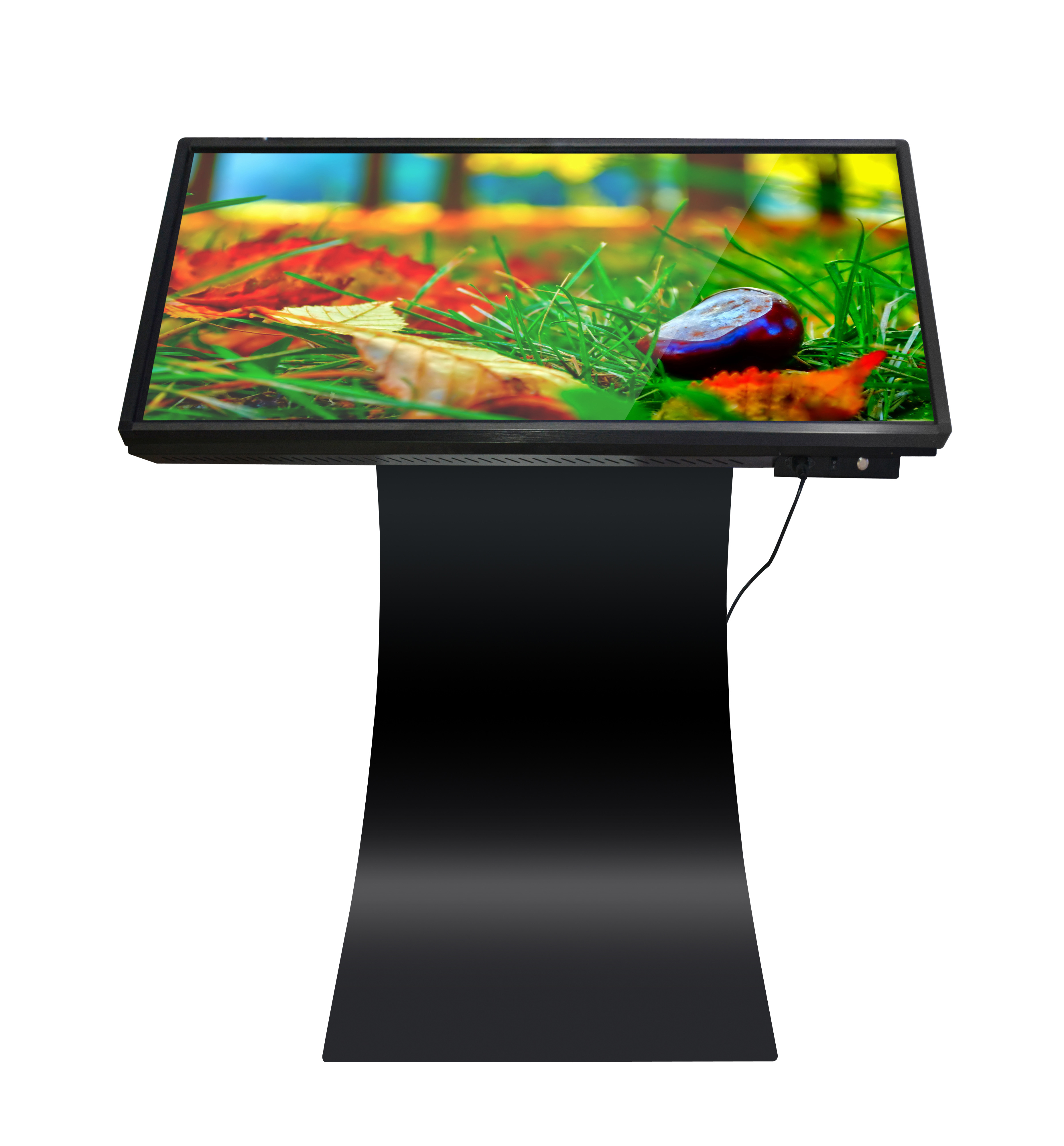 深圳商顯廠家43寸臥式觸摸一體機