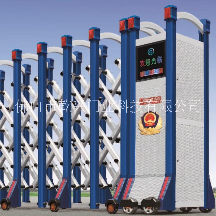 合金電動伸縮門圖片/合金電動伸縮門樣板圖 (4)