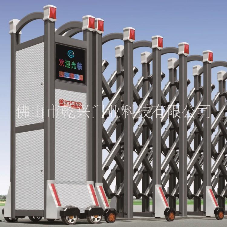 合金電動伸縮門圖片/合金電動伸縮門樣板圖 (1)