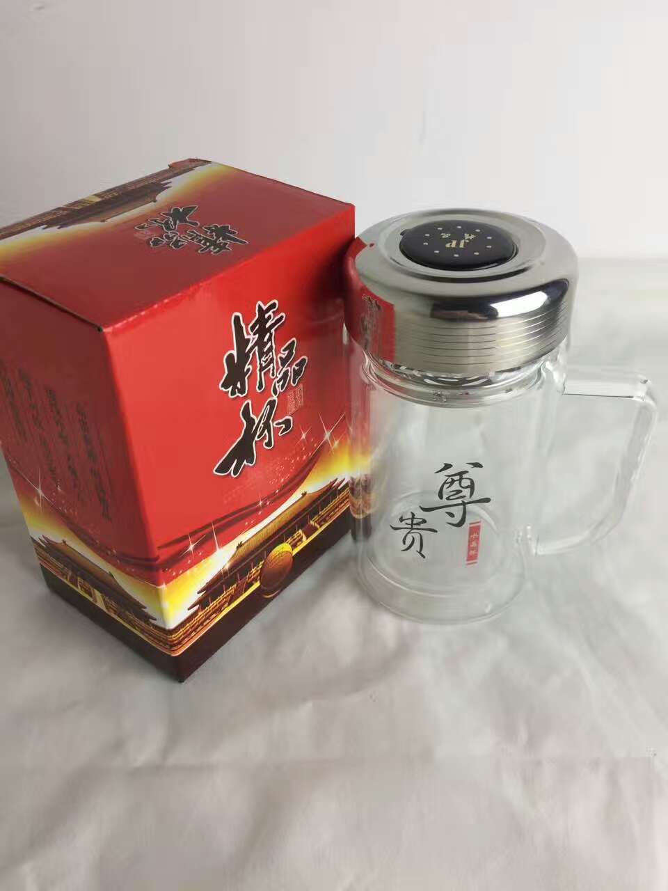 水晶玻璃水杯 水晶摆件供应图片