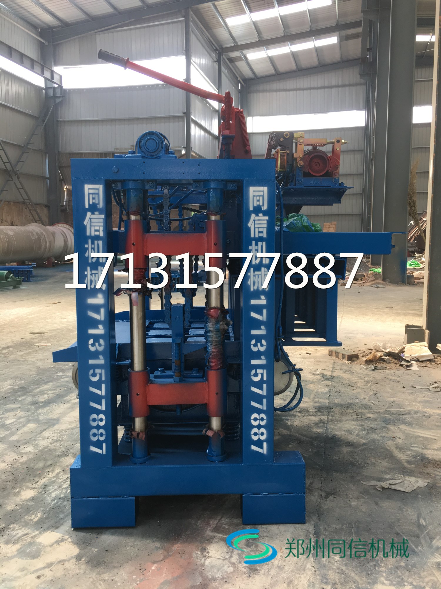 同信半自動砌磚機 移動式制磚機圖片/同信半自動砌磚機 移動式制磚機樣板圖 (4)