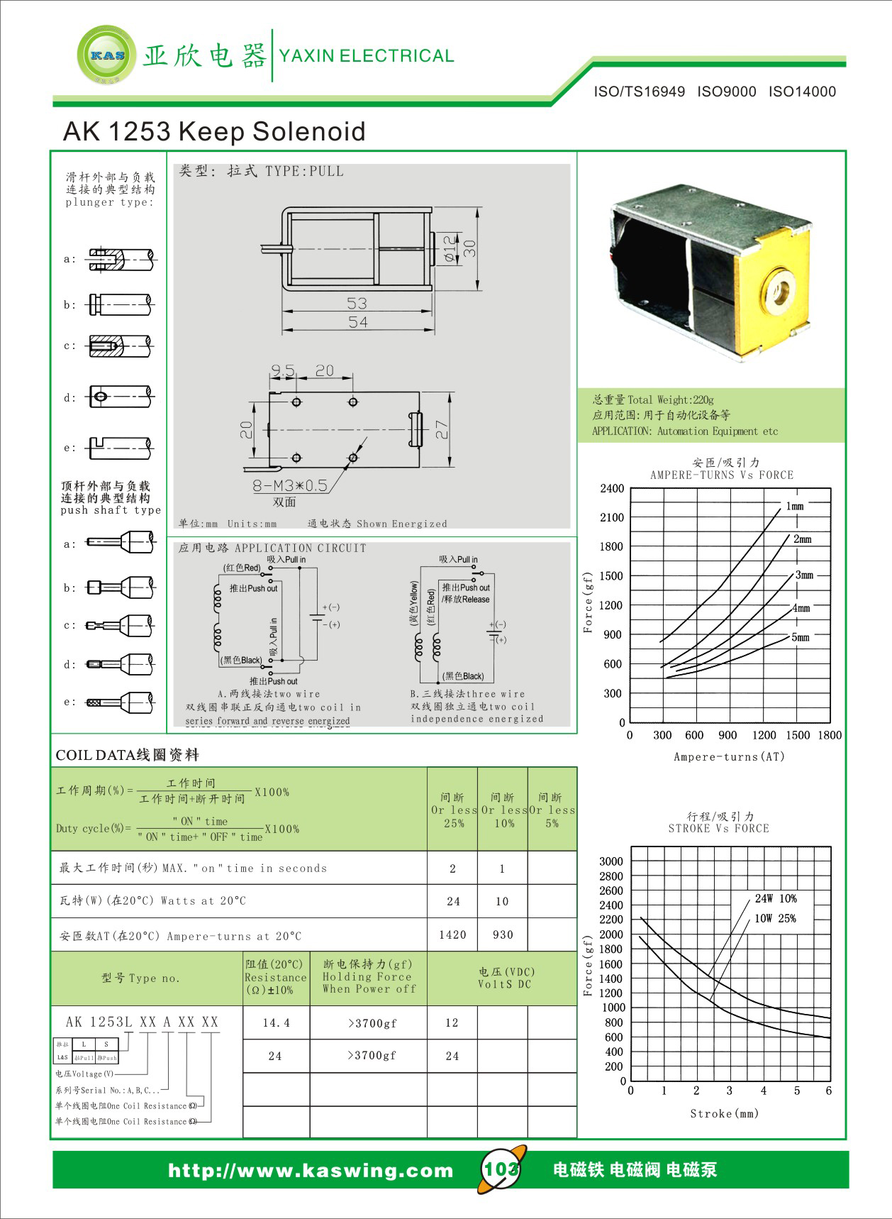保持式AK0629型電磁鐵圖片/保持式AK0629型電磁鐵樣板圖 (3)