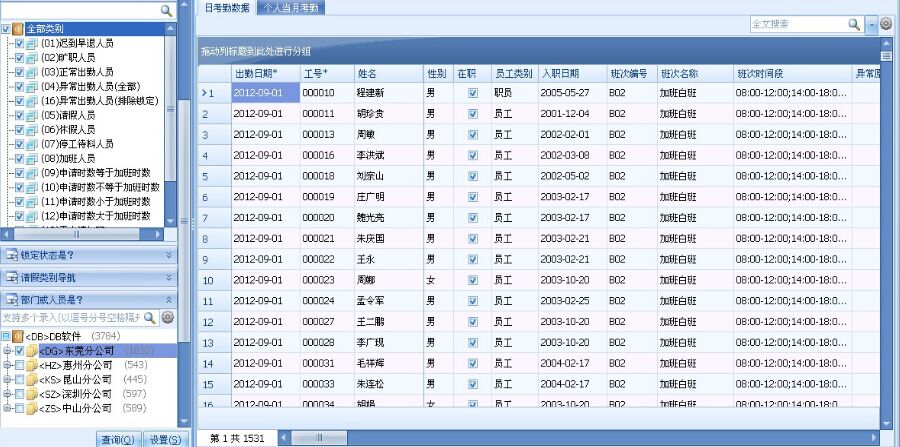 苏州人事考勤薪资系统