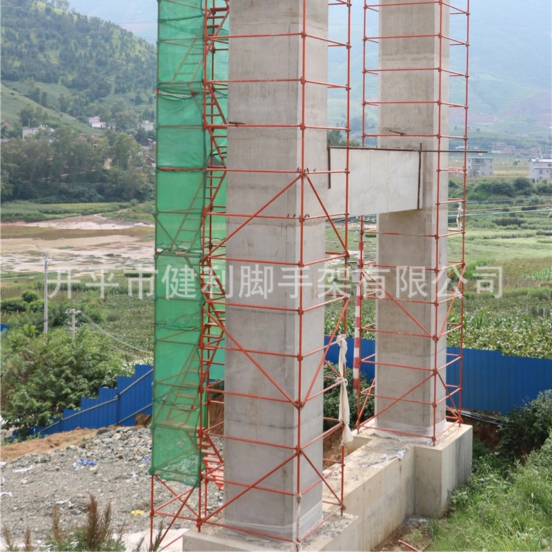 橋墩施工爬梯 建筑安全爬梯圖片