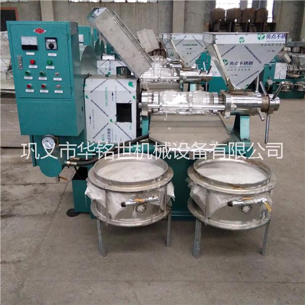 供應(yīng)全自動(dòng)新型榨油機(jī)  小型多功能車載壓榨螺旋榨油機(jī) 冷熱兩榨榨油機(jī)