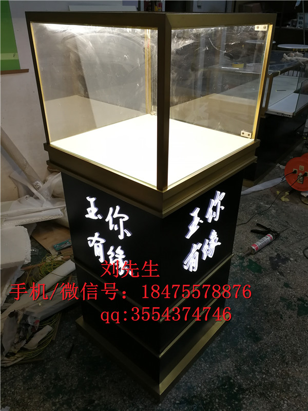 透明玻璃展示柜展會(huì)展廳展示柜樣品圖片