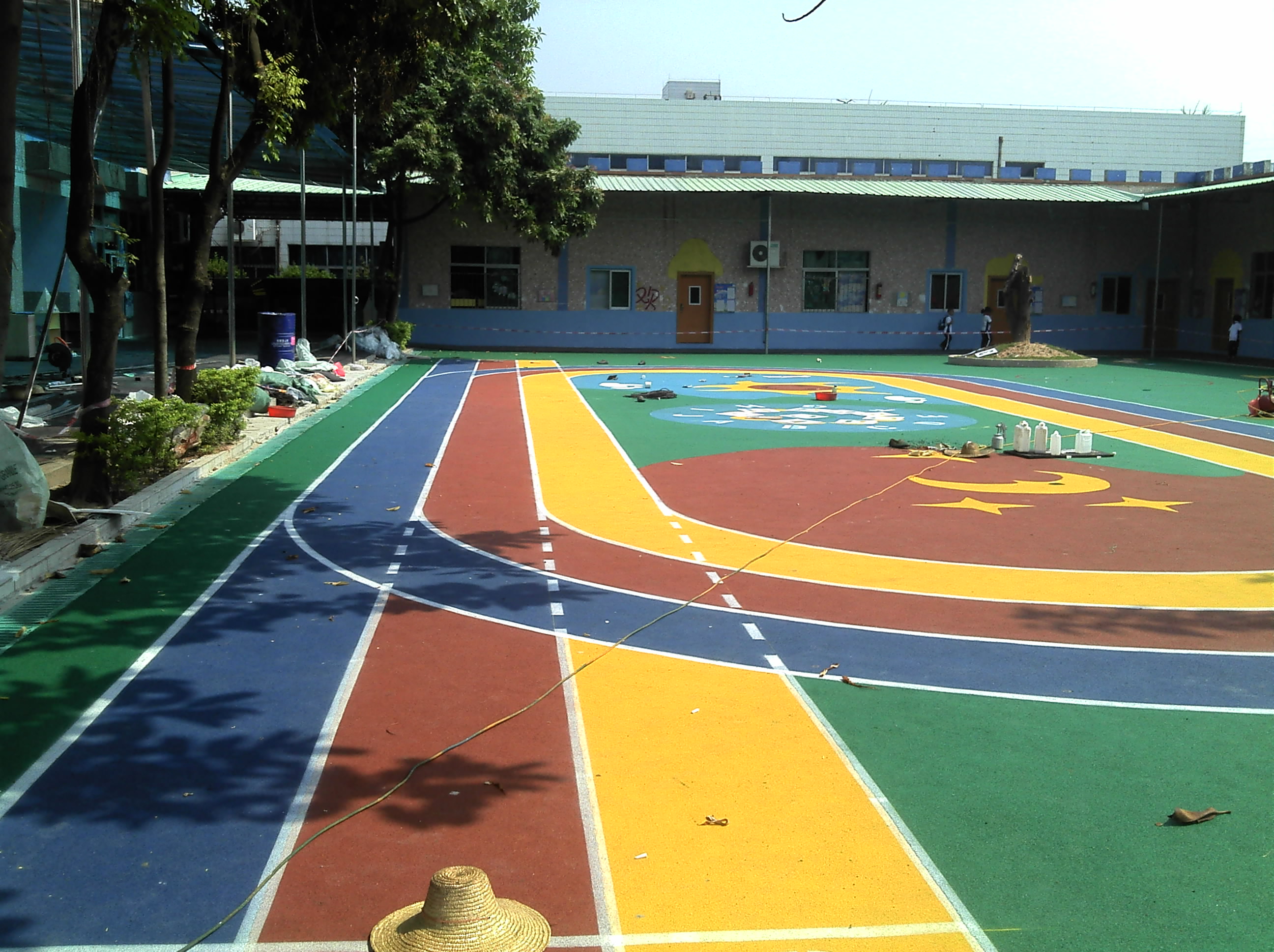 塑膠跑道圖片/塑膠跑道樣板圖 (4)