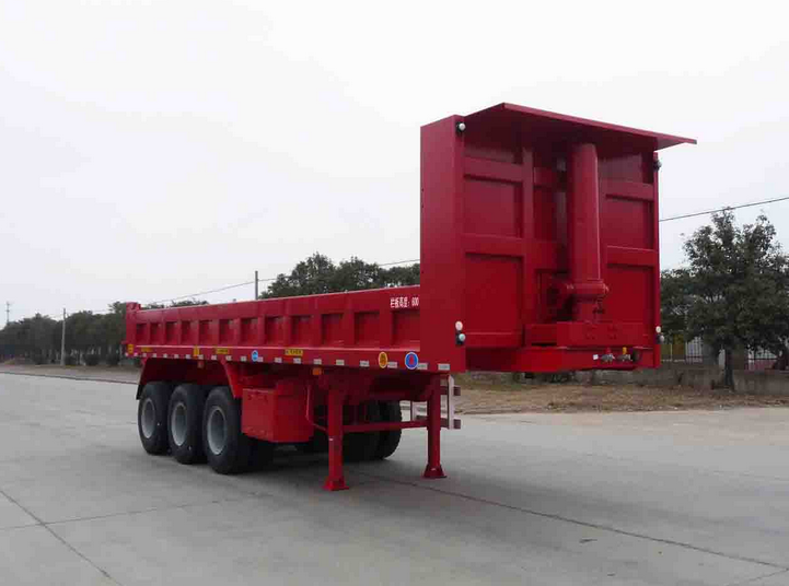 山東自卸式半掛車 后翻自卸式半掛車 湖北自卸式半掛車