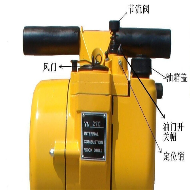 內(nèi)燃鑿巖機(jī)圖片/內(nèi)燃鑿巖機(jī)樣板圖 (2)